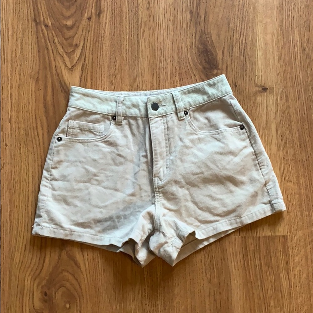 Cream/Tan Colored Shorts Never Worn